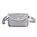 Textured Crossbody Handbag with Adjustable Strap