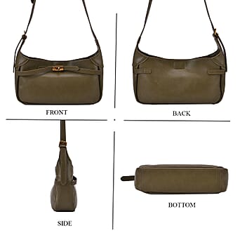 https://tjcuk.sirv.com/Products/80/4/8044111/Elegant-Faux-Leather-Hobo-Bag-with-Front-Lock-and-Pouch-Set-Dark-Olive_8044111_3.jpg?w=342&h=342