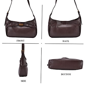 https://tjcuk.sirv.com/Products/80/4/8044112/Elegant-Faux-Leather-Hobo-Bag-with-Front-Lock-and-Pouch-Set-Coffee_8044112_3.jpg?w=342&h=342