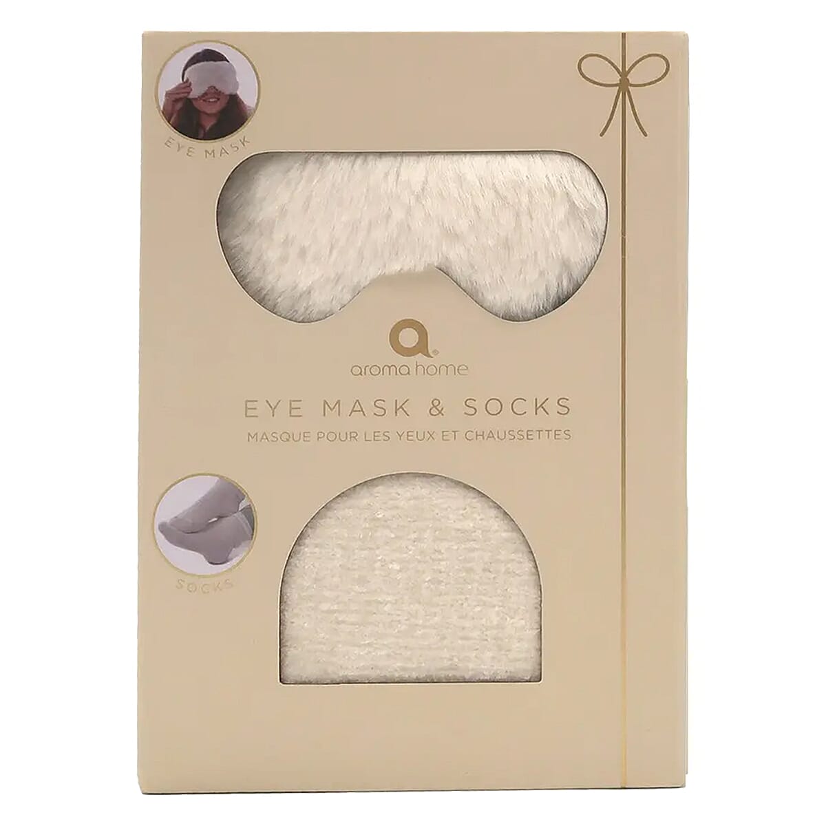 Aroma Home Socks (Size - One Size) - Cream