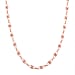 Lucy Q - Entwine Drop Collection - Necklace (Size 20 with Ext) with Lobster Clasp in Rhodium Overlay Sterling Silver