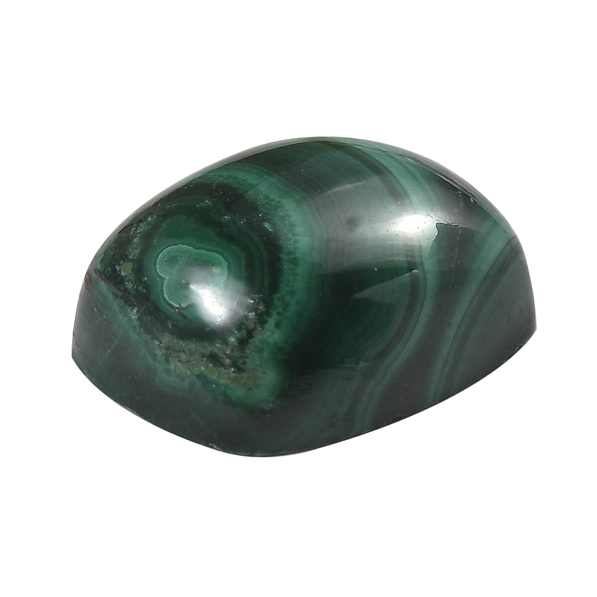 Malachite Cushion Shape Gemstone 6.98 Ct.