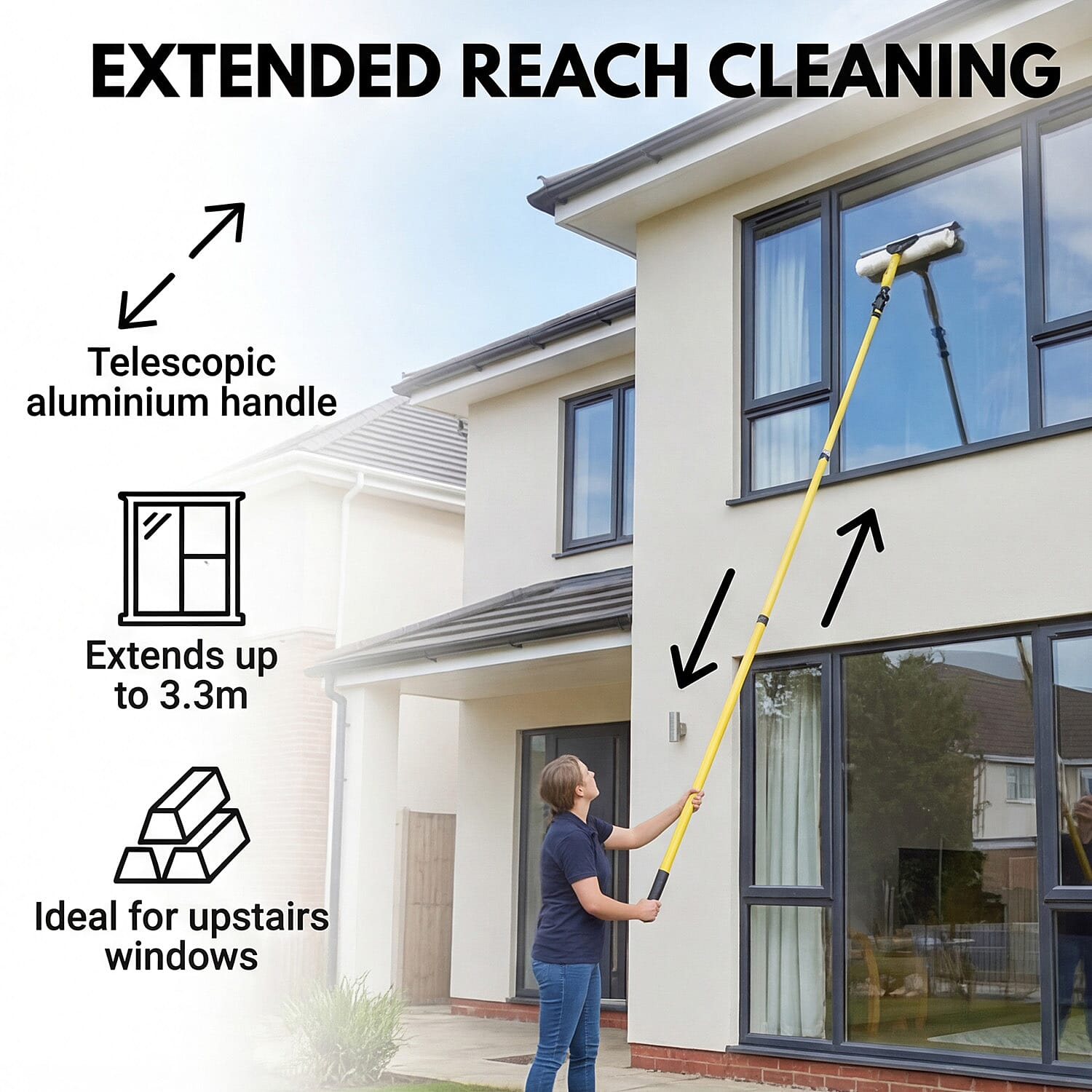 Rolson-Telescopic-Window-Cleaner-Mop-Yellow