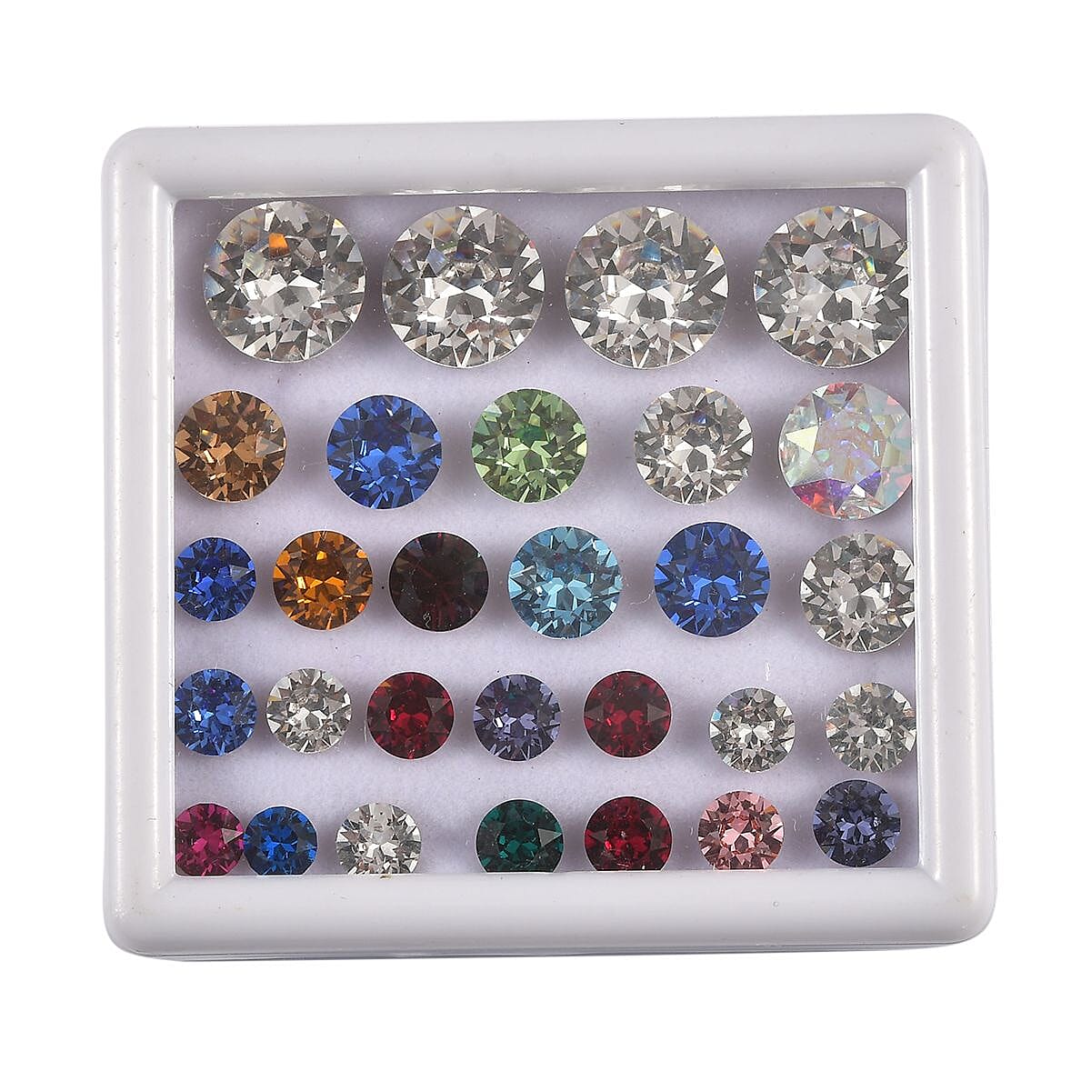 ONE TIME CLOSEOUT -  Collection of Swarovski Crystals in Presentation Box 50.00 Ct.