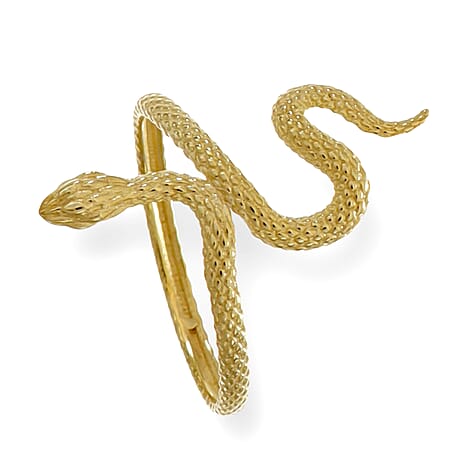 Maestro Collection - The Year of Serpent 2025 - 9K Yellow Gold Snake Ring