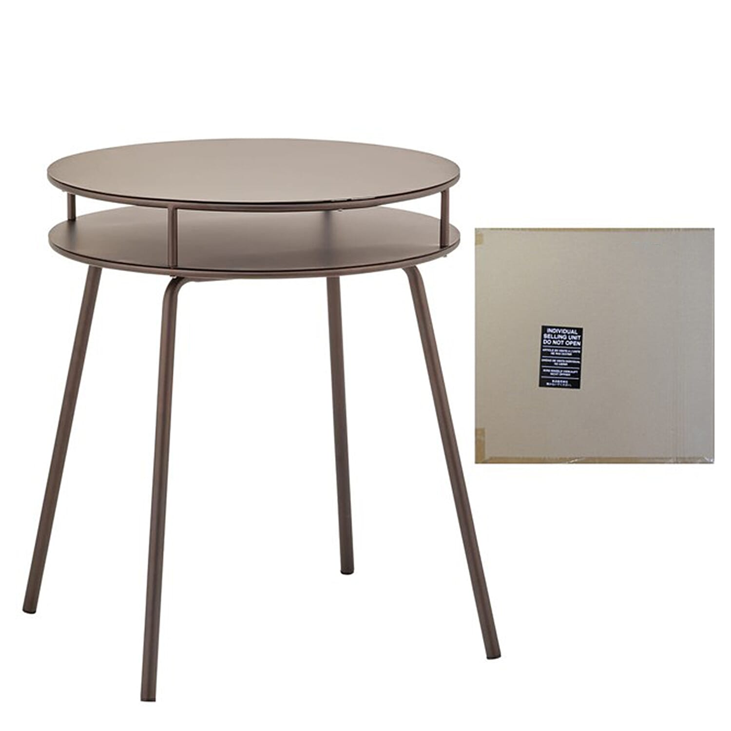 Anika Table (Size - One Size) - Graphite