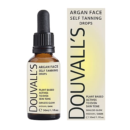 Douvalls- Argan Body Self Tanning Spray (60ml) - Medium-Dark
