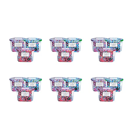 36 Assorted Floral Scented Dehumidifiers - Magnolia, Jasmine, Gardenia