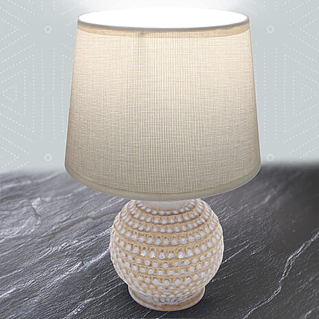 Elements Table Lamp - Cream