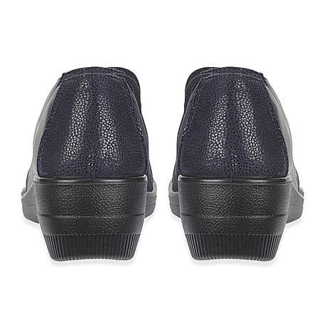 Shoertee Comfort Ladies Shoe (Size - 3) - Navy