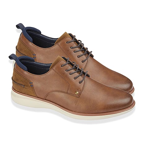 Charles Southwell Mens Diego Lace-up Shoe (Size - 11) - Tan