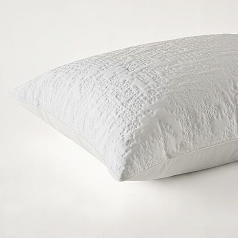 Cooling - Waterproof Jacquard Pillow - White