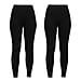 Emelia Pack of 2 Fleece Lined Leggings