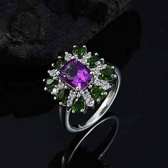 https://tjcuk.sirv.com/Products/80/4/8047816/African-Amethyst-Natural-Chrome-Diopside-White-Zircon-Ring-in-Rhodium-_8047816_1.jpg?w=342&h=342