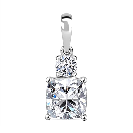 Luxuriant 950 Platinum SGL Certified (VS-GH) Lab Grown Diamond Pendant 2.00 Ct.