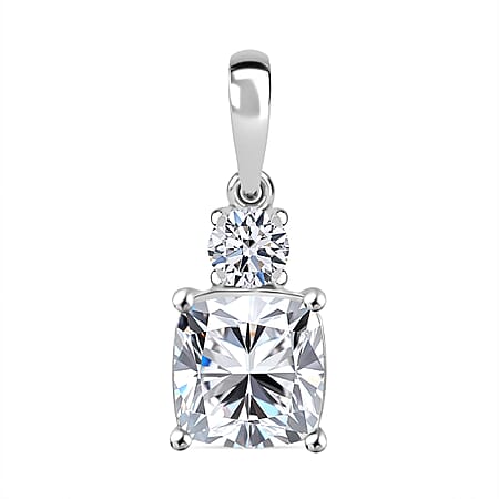 LUXURIANT 950 Platinum SGL Certified (VS/G-H) Lab Grown Diamond Pendant, 2 Ct. LUXURIANT 950 Platinum SGL Certified (VS/G-H) Lab Grown Diamond Pendant, 2 Ct.