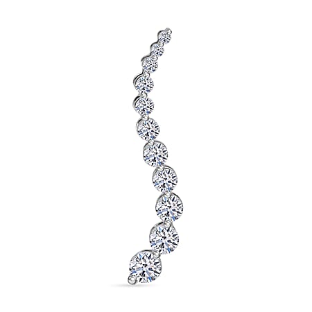 Luxuriant Diamond 1 Ct. Lab Grown Diamond Cluster Pendant in 950 Platinum, SGL Certified
