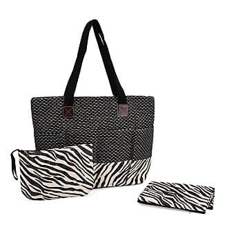 https://tjcuk.sirv.com/Products/80/4/8049261/Set-of-3-Zebra-Striped-Pattern-Tote-Bag-Pouch-Picnic-Mat-Black-White_8049261.jpg?w=342&h=342