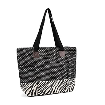https://tjcuk.sirv.com/Products/80/4/8049261/Set-of-3-Zebra-Striped-Pattern-Tote-Bag-Pouch-Picnic-Mat-Black-White_8049261_3.jpg?w=342&h=342