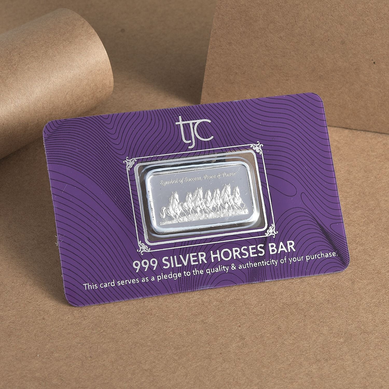 Legacy Collectors Edition - 999 Fine Silver Horses Bar - Symbol of Success, Peace & Power Legacy Collectors Edition - 999 Fine Silver Horses Bar - Symbol of Success, Peace & Power