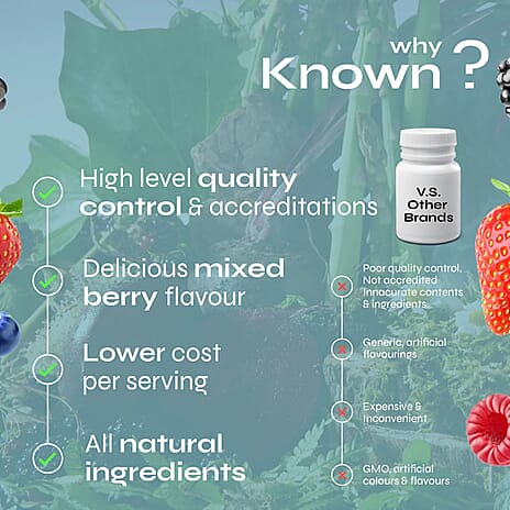 Known Iron Vegan Gummies