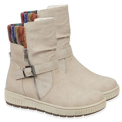 Jo & Joe Ladies Shoe (Size - 6) - Beige