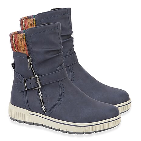 Jo & Joe Ladies Shoe (Size - 7) - Navy