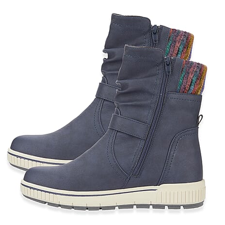 Jo & Joe Ladies Shoe (Size - 7) - Navy