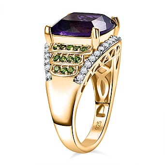https://tjcuk.sirv.com/Products/80/5/8051195/African-Amethyst-Natural-Chrome-Diopside-White-Zircon-Ring-in-18K-Verm_8051195_3.jpg?w=342&h=342