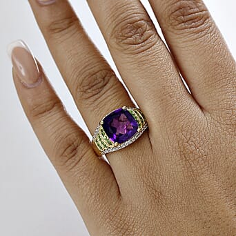 https://tjcuk.sirv.com/Products/80/5/8051199/African-Amethyst-Natural-Chrome-Diopside-White-Zircon-Ring-in-18K-Verm_8051199_2.jpg?w=342&h=342