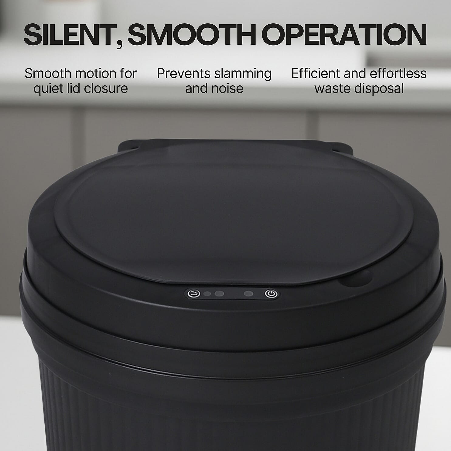 Smart Bin with Infrared Sensor for Auto open-close, 8L Capacity, 2xAA batteries (not included)