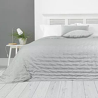 https://tjcuk.sirv.com/Products/80/5/8051360/Country-Club-Leon-Embossed-Bedspread-Size-260x240-cm-Vintage-Grey_8051360.jpg?w=342&h=342