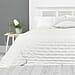 Country Club Leon Embossed Bedspread (Size 260x240 cm) - Vintage White