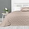 Country Club Leon Embossed Bedspread (Size 260x240 cm) - Vintage Grey
