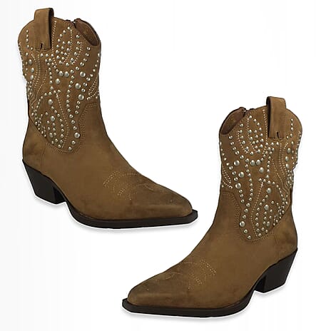 IW Ladies Shoe (Size - 6) - Taupe