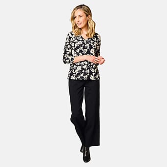https://tjcuk.sirv.com/Products/80/5/8051969/Emreco-3-4-Sleeve-V-Neck-Floral-Print-Knitted-Top-Size-14-Black-White_8051969_1.jpg?w=342&h=342