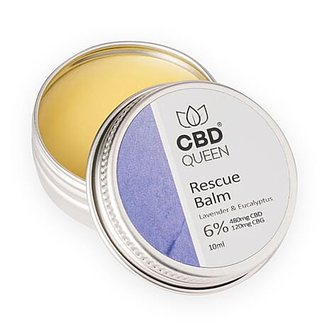 CBD Queen- Rescue Balm 6% Super Strength - Lavender & Eucalyptus