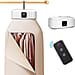 Portable Electric Cloth Dryer - Foldable Quick Dry, UV Sanitiser, with Remote Control (Size 27x20 cm) - White