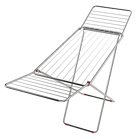 Clothes Airer Dryer Rack - Silver