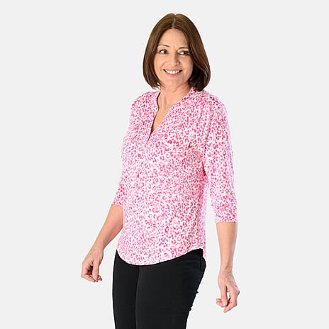 Classic  Blouse (Size - 20) - Pink