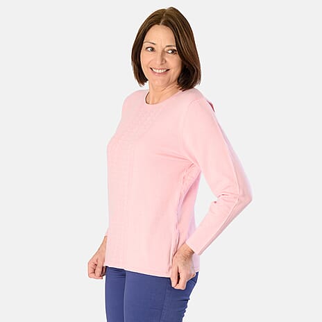 Classic  Jumper (Size - Large) - Pink