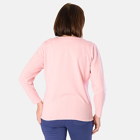 Classic  Jumper (Size - Large) - Pink
