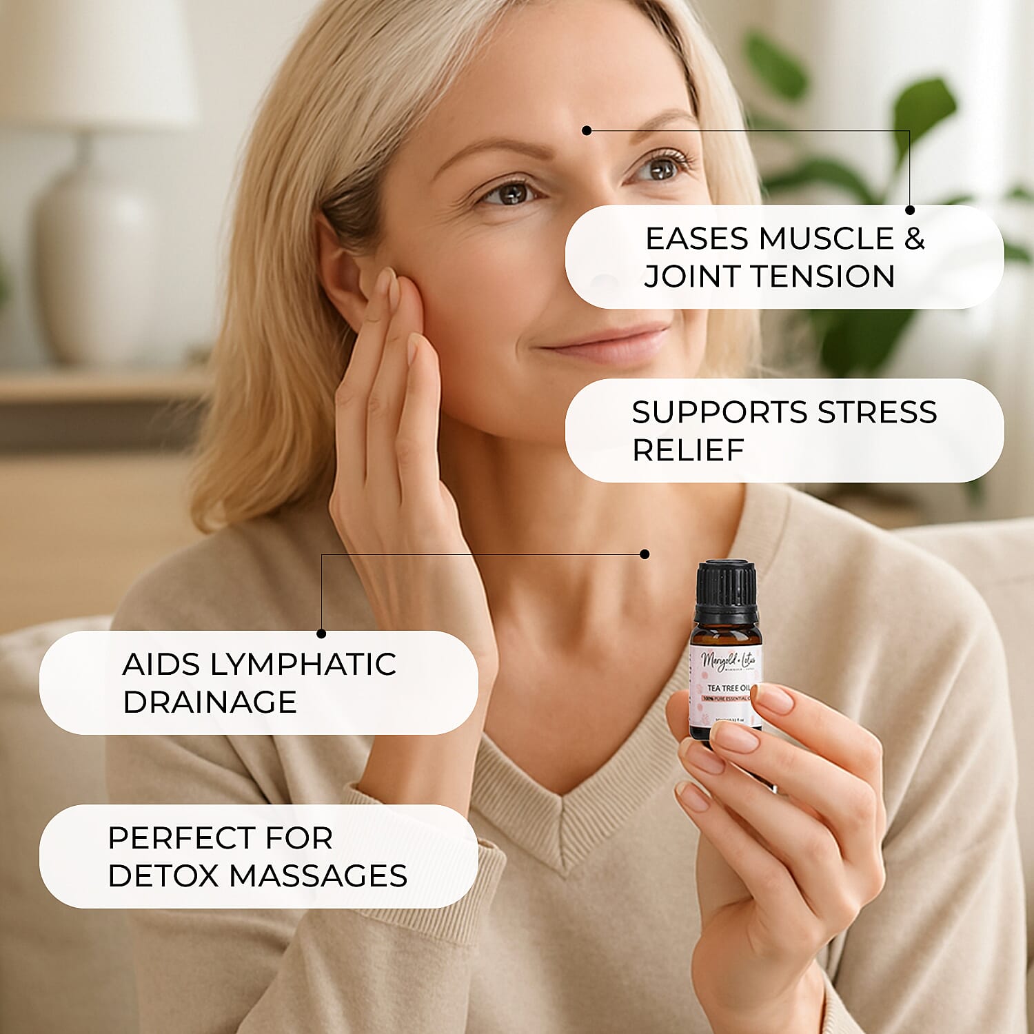 Marigold & Lotus - Set of 18 Premium Aroma Essential Oils, Aromatic Blends - 10 Ml Each