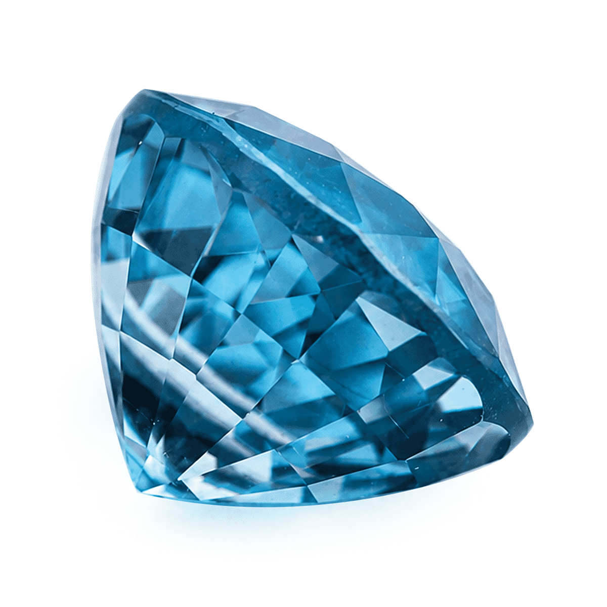 AAAA Blue Zircon Oval Shape Gemstone 4.50 Ct.