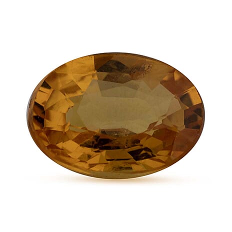 AAA Yellow Sapphire Oval Shape Gemstone 1.13 Ct.