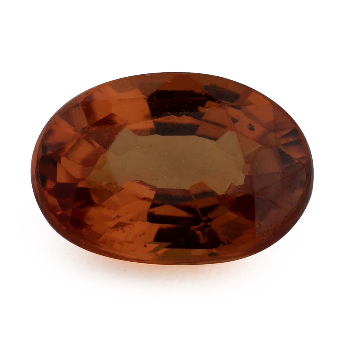 AAA Orange Sapphire Oval Shape Gemstone 1.18 Ct.