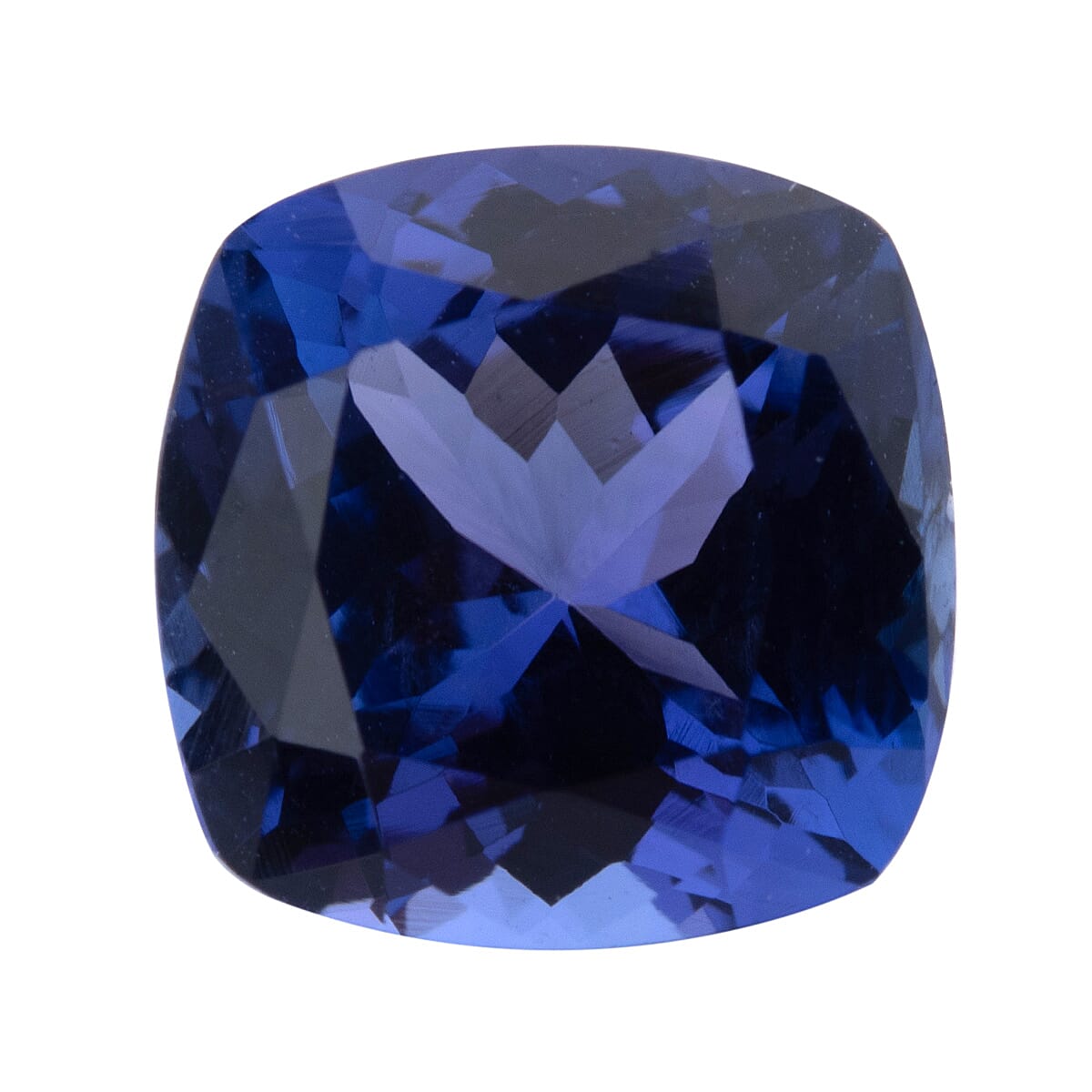 AAAA Tanzanite Cushion Cut Gemstone 2.68 Ct.