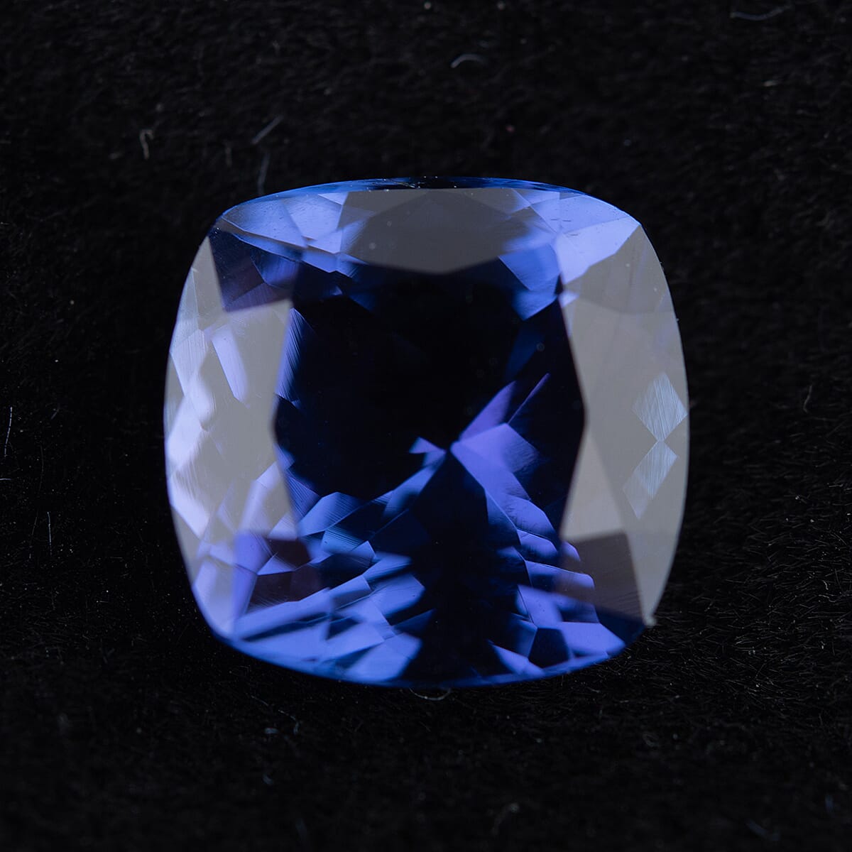 AAAA Tanzanite Cushion Cut Gemstone 2.68 Ct.
