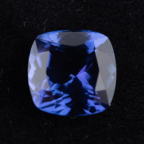 AAAA Tanzanite Cushion Cut Gemstone 2.68 Ct.