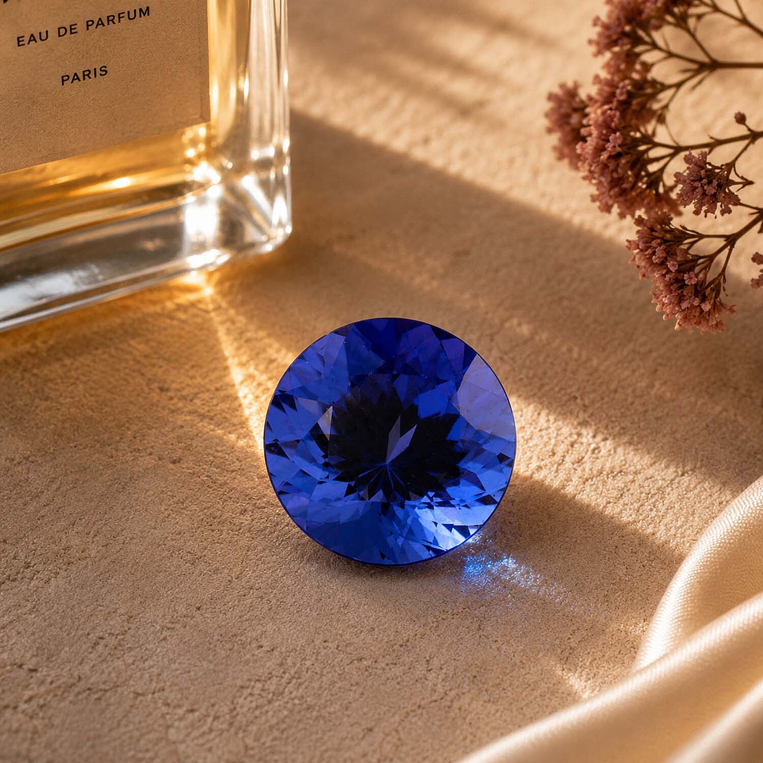AAA Tanzanite Round Shape Gemstone 2.56 Ct.